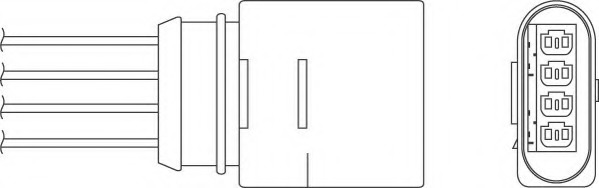 Sonda Lambda OZH128 BERU - Senzor / sonda Sonda Lambda OZH128 BERU - Senzor / sonda