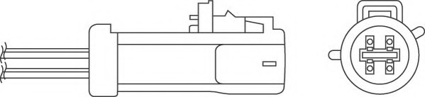 Sonda Lambda OZH176 BERU - Sonda lambda Sonda Lambda OZH176 BERU - Sonda lambda