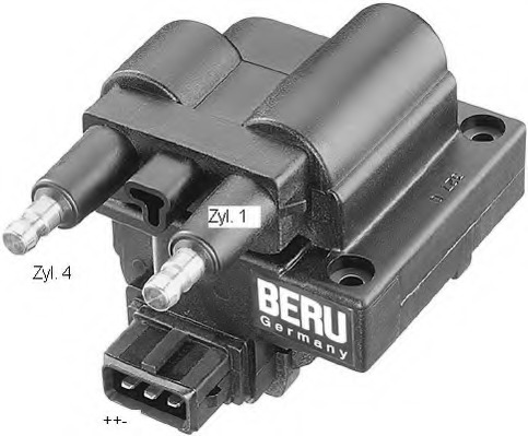 bobina de inductie ZS245 BERU - Bobina inductie bobina de inductie ZS245 BERU - Bobina inductie