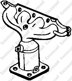 Catalizator 090-475 BOSAL - Catalizator Catalizator 090-475 BOSAL - Catalizator