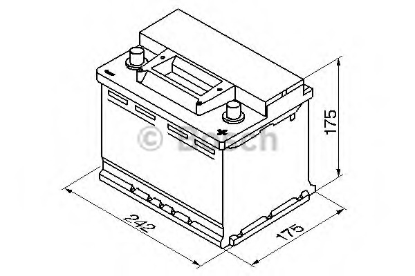 Baterie de pornire 0 092 S30 040 BOSCH - Acumulator Baterie de pornire 0 092 S30 040 BOSCH - Acumulator