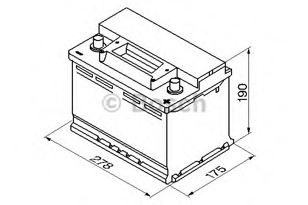 Baterie de pornire 0 092 S30 080 BOSCH - Acumulator Baterie de pornire 0 092 S30 080 BOSCH - Acumulator