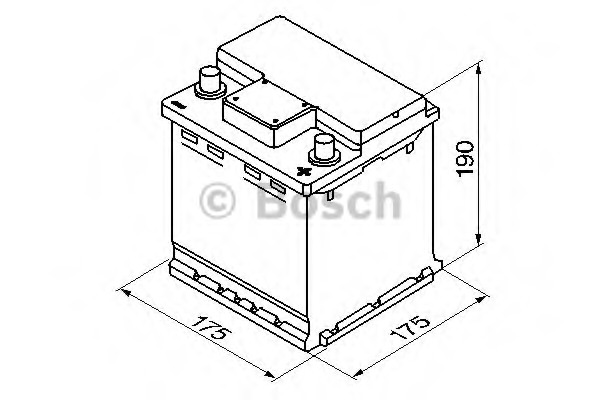 Baterie de pornire 0 092 S40 000 BOSCH - Acumulator Baterie de pornire 0 092 S40 000 BOSCH - Acumulator