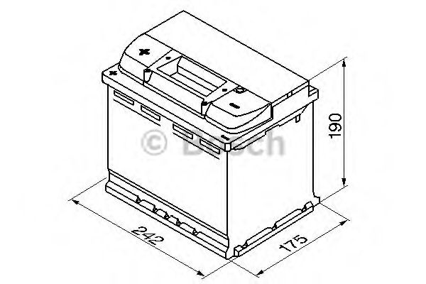 Baterie de pornire 0 092 S40 060 BOSCH - Acumulator Baterie de pornire 0 092 S40 060 BOSCH - Acumulator