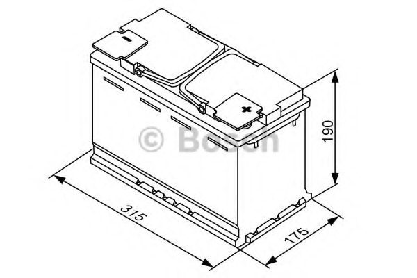 Baterie de pornire 0 092 S60 110 BOSCH - Acumulator Baterie de pornire 0 092 S60 110 BOSCH - Acumulator