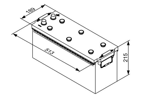 Baterie de pornire 0 092 T30 750 BOSCH - Acumulator Baterie de pornire 0 092 T30 750 BOSCH - Acumulator