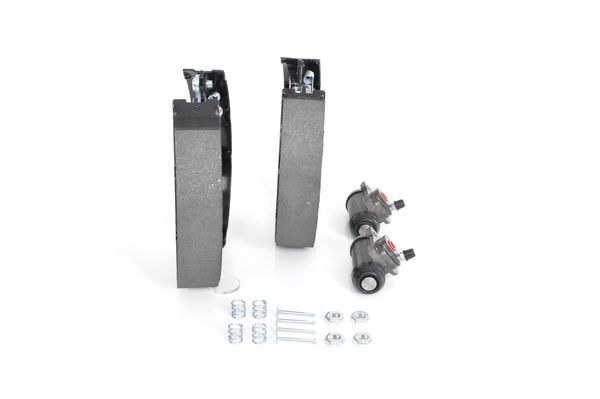 Set saboti frana 0 204 114 153 BOSCH - Material frictiune sabot frana/ sabot frana