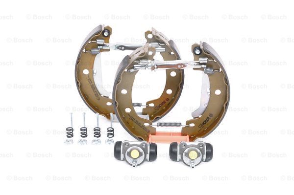Set saboti frana 0 204 114 154 BOSCH - Material frictiune sabot frana/ sabot frana
