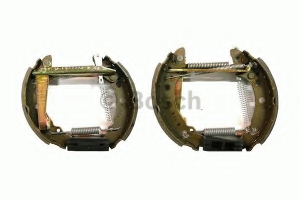 Set saboti frana 0 204 114 606 BOSCH - Material frictiune sabot frana/ sabot frana