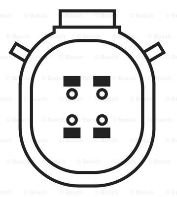 Sonda Lambda 0 258 010 246 BOSCH - Electricitate motor
