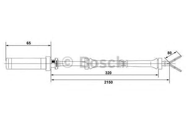 senzor,turatie roata 0 265 004 009 BOSCH - Control al dinamicii de rulare senzor,turatie roata 0 265 004 009 BOSCH - Control al dinamicii de rulare