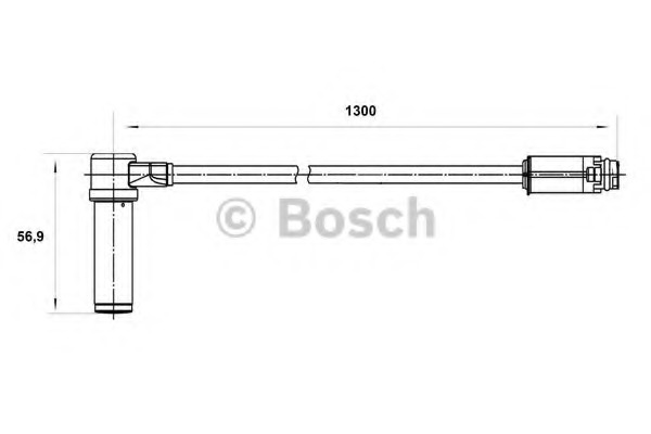 senzor,turatie roata 0 265 004 025 BOSCH - Control al dinamicii de rulare senzor,turatie roata 0 265 004 025 BOSCH - Control al dinamicii de rulare
