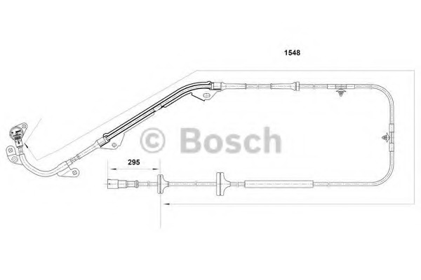 senzor,turatie roata 0 265 006 106 BOSCH - Control al dinamicii de rulare senzor,turatie roata 0 265 006 106 BOSCH - Control al dinamicii de rulare