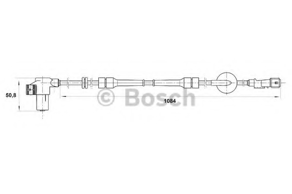 senzor,turatie roata 0 265 006 205 BOSCH - Control al dinamicii de rulare senzor,turatie roata 0 265 006 205 BOSCH - Control al dinamicii de rulare