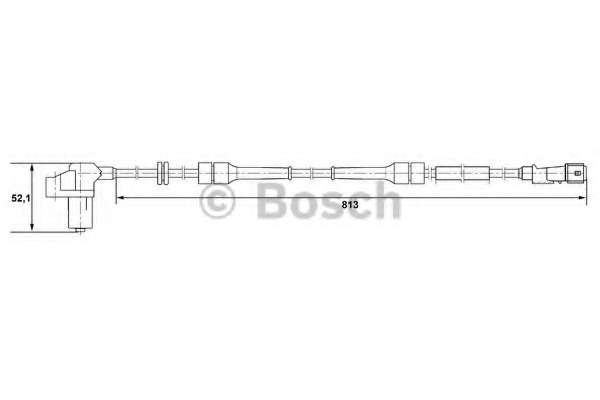 senzor,turatie roata 0 265 006 388 BOSCH - Control al dinamicii de rulare senzor,turatie roata 0 265 006 388 BOSCH - Control al dinamicii de rulare