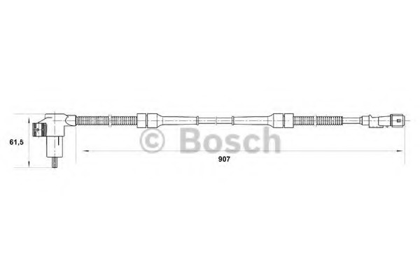 senzor,turatie roata 0 265 006 504 BOSCH - Control al dinamicii de rulare senzor,turatie roata 0 265 006 504 BOSCH - Control al dinamicii de rulare