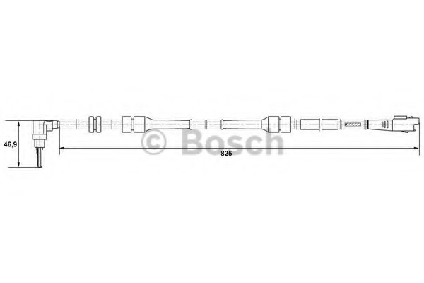 senzor,turatie roata 0 265 007 084 BOSCH - Control al dinamicii de rulare senzor,turatie roata 0 265 007 084 BOSCH - Control al dinamicii de rulare