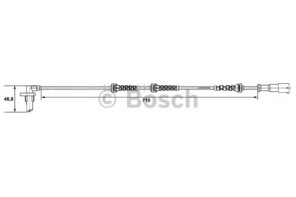 senzor,turatie roata 0 265 007 529 BOSCH - Control al dinamicii de rulare senzor,turatie roata 0 265 007 529 BOSCH - Control al dinamicii de rulare