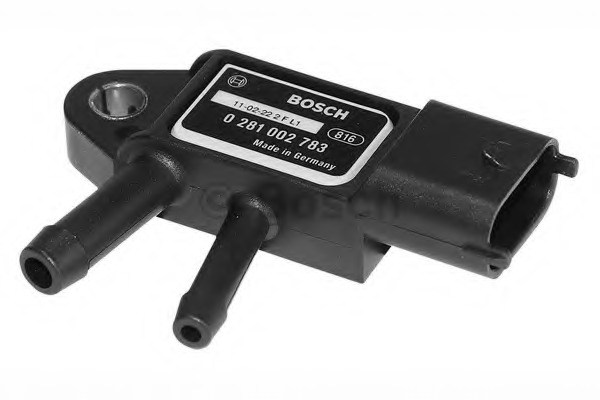 Senzor, presiune galerie admisie / Senzor, presiune gaze evacuare 0 281 002 783 BOSCH - Control emisie gaze de esapament Senzor, presiune galerie admisie / Senzor, presiune gaze evacuare 0 281 002 783 BOSCH - Control emisie gaze de esapament