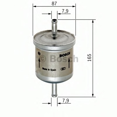 filtru combustibil 0 450 905 921 BOSCH - Filtru combustibil/carcasa filtru combustibil 0 450 905 921 BOSCH - Filtru combustibil/carcasa