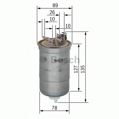 filtru combustibil 0 450 906 429 BOSCH - Filtru combustibil filtru combustibil 0 450 906 429 BOSCH - Filtru combustibil