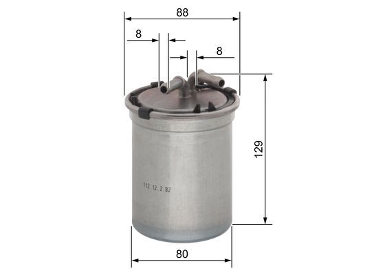 filtru combustibil 0 450 906 500 BOSCH - Filtru combustibil filtru combustibil 0 450 906 500 BOSCH - Filtru combustibil
