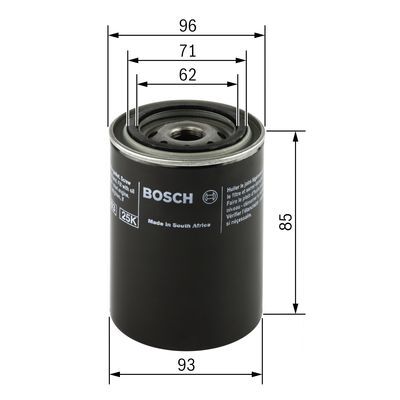 Filtru ulei 0 451 103 219 BOSCH - Ungere Filtru ulei 0 451 103 219 BOSCH - Ungere
