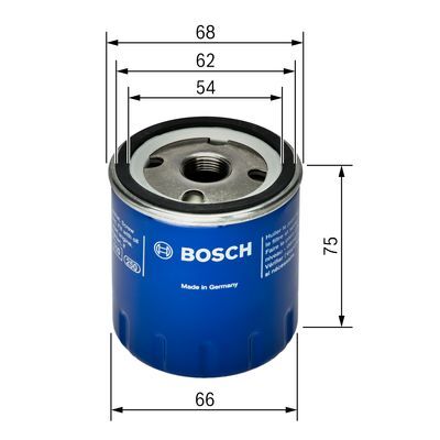 Filtru ulei 0 451 103 292 BOSCH - Filtru ulei