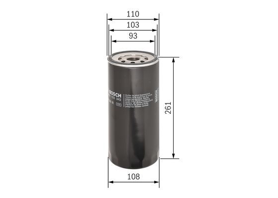 Filtru ulei 0 451 103 343 BOSCH - Ungere Filtru ulei 0 451 103 343 BOSCH - Ungere