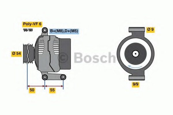 Generator / Alternator 0 986 048 771 BOSCH - Generator /alternator / elemente Generator / Alternator 0 986 048 771 BOSCH - Generator /alternator / elemente