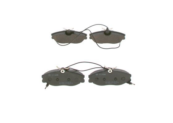 set placute frana,frana disc 0 986 424 223 BOSCH - Frana disc