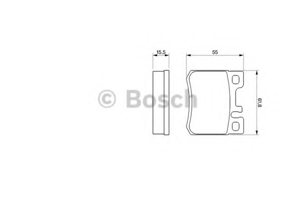 set placute frana,frana disc 0 986 424 358 BOSCH - Frana disc set placute frana,frana disc 0 986 424 358 BOSCH - Frana disc