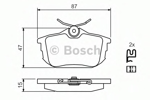 set placute frana,frana disc 0 986 424 427 BOSCH - Set placute frana set placute frana,frana disc 0 986 424 427 BOSCH - Set placute frana