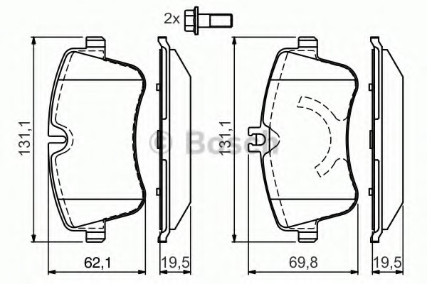set placute frana,frana disc 0 986 424 518 BOSCH - Set placute frana set placute frana,frana disc 0 986 424 518 BOSCH - Set placute frana