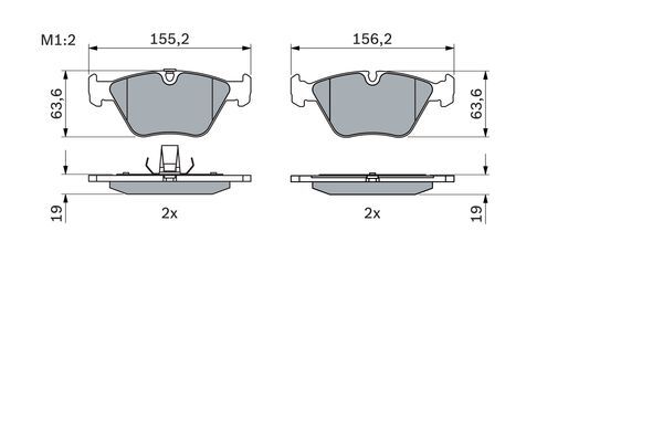 set placute frana,frana disc 0 986 424 767 BOSCH - Frana disc set placute frana,frana disc 0 986 424 767 BOSCH - Frana disc