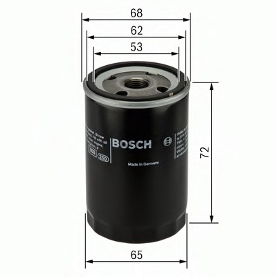 Filtru ulei 0 986 452 028 BOSCH - Filtru ulei Filtru ulei 0 986 452 028 BOSCH - Filtru ulei