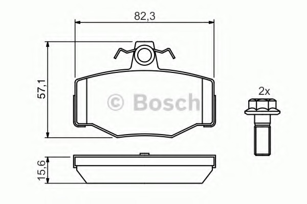 set placute frana,frana disc 0 986 460 993 BOSCH - Frana disc set placute frana,frana disc 0 986 460 993 BOSCH - Frana disc
