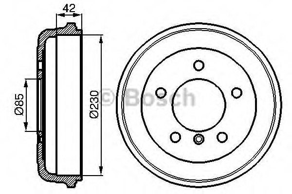 Tambur frana 0 986 477 101 BOSCH - Tambur frana Tambur frana 0 986 477 101 BOSCH - Tambur frana