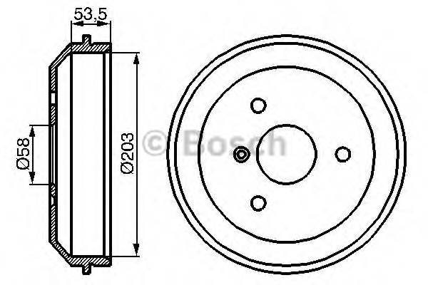 Tambur frana 0 986 477 103 BOSCH - Tambur frana Tambur frana 0 986 477 103 BOSCH - Tambur frana