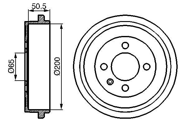 Tambur frana 0 986 477 106 BOSCH - Tambur frana Tambur frana 0 986 477 106 BOSCH - Tambur frana