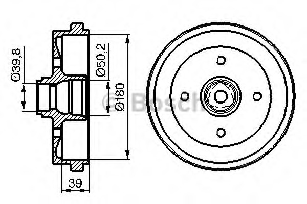 Tambur frana 0 986 477 111 BOSCH - Tambur frana Tambur frana 0 986 477 111 BOSCH - Tambur frana