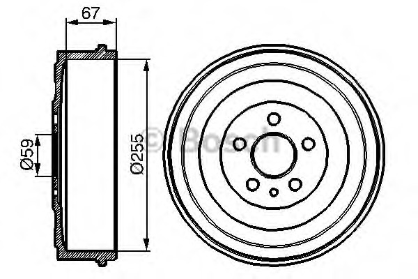 Tambur frana 0 986 477 144 BOSCH - Tambur frana Tambur frana 0 986 477 144 BOSCH - Tambur frana