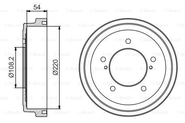 Tambur frana 0 986 477 213 BOSCH - Tambur frana Tambur frana 0 986 477 213 BOSCH - Tambur frana