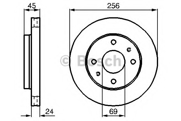 Disc frana 0 986 478 531 BOSCH - Disc frana Disc frana 0 986 478 531 BOSCH - Disc frana