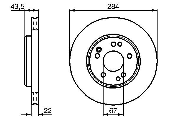 Disc frana 0 986 478 589 BOSCH - Disc frana Disc frana 0 986 478 589 BOSCH - Disc frana