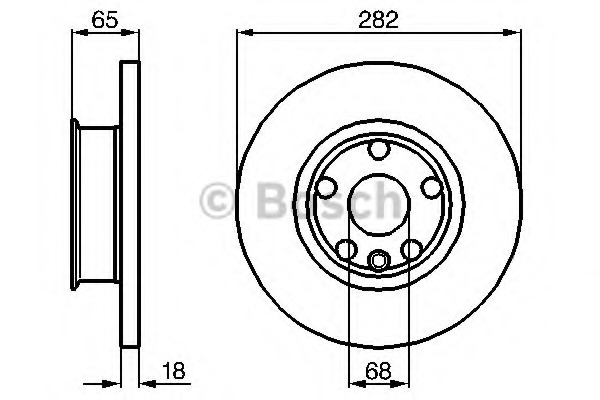 Disc frana 0 986 478 613 BOSCH - Disc frana Disc frana 0 986 478 613 BOSCH - Disc frana