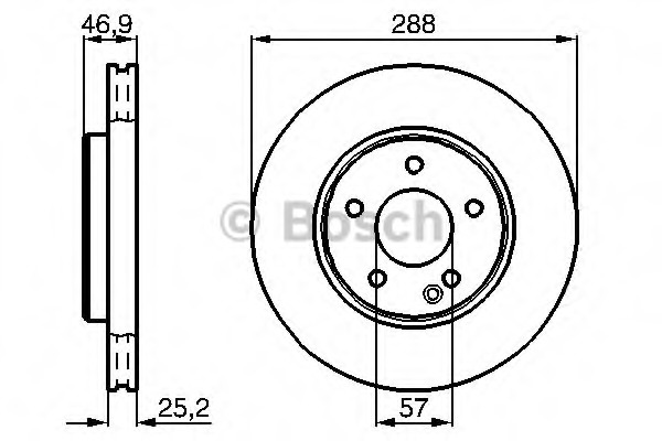 Disc frana 0 986 478 624 BOSCH - Disc frana Disc frana 0 986 478 624 BOSCH - Disc frana