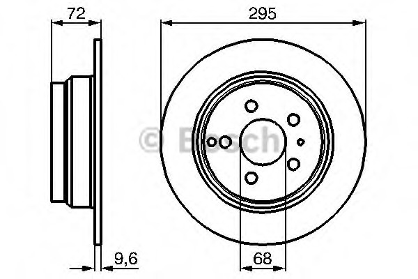 Disc frana 0 986 478 628 BOSCH - Frana disc Disc frana 0 986 478 628 BOSCH - Frana disc