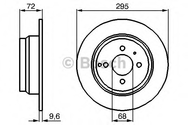 Disc frana 0 986 478 640 BOSCH - Frana disc Disc frana 0 986 478 640 BOSCH - Frana disc