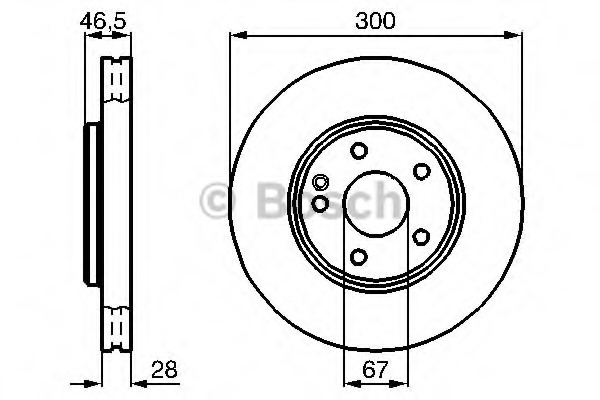 Disc frana 0 986 478 876 BOSCH - Disc frana Disc frana 0 986 478 876 BOSCH - Disc frana
